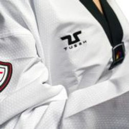 Tusah Black V Neck uniform - WT Approved Dobok - Image 5